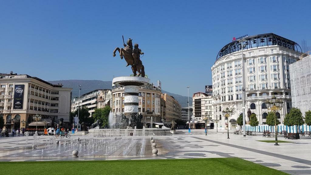 City Center Apartment Skopje Luaran gambar